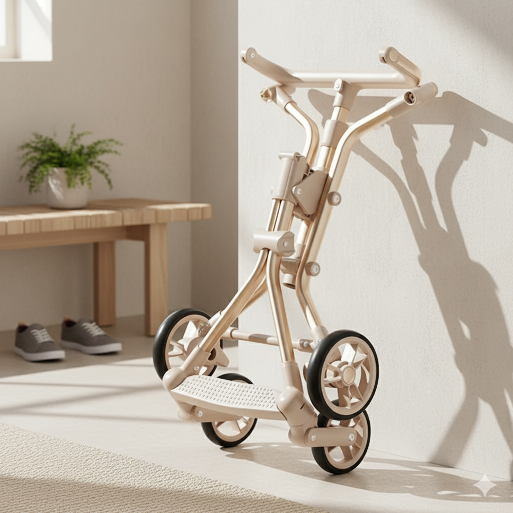 The Pocket Pro Stroller: Ultra-Light, One-Hand Fold Travel Buddy