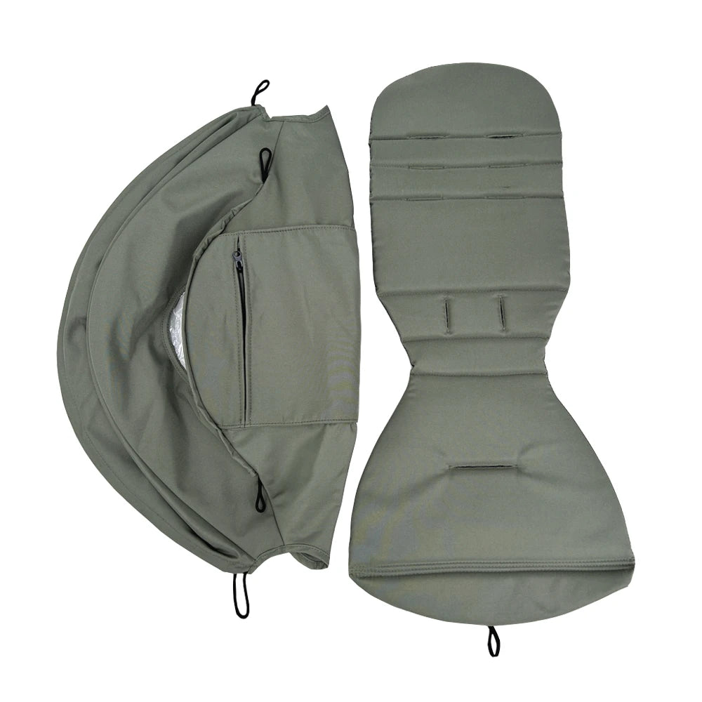 MomTan Stroller Replacement Colth Set For YOYO ,YOYO+ ,YOYO2 Strollers , Waterproof Double Lay 1:1 Original Fabric