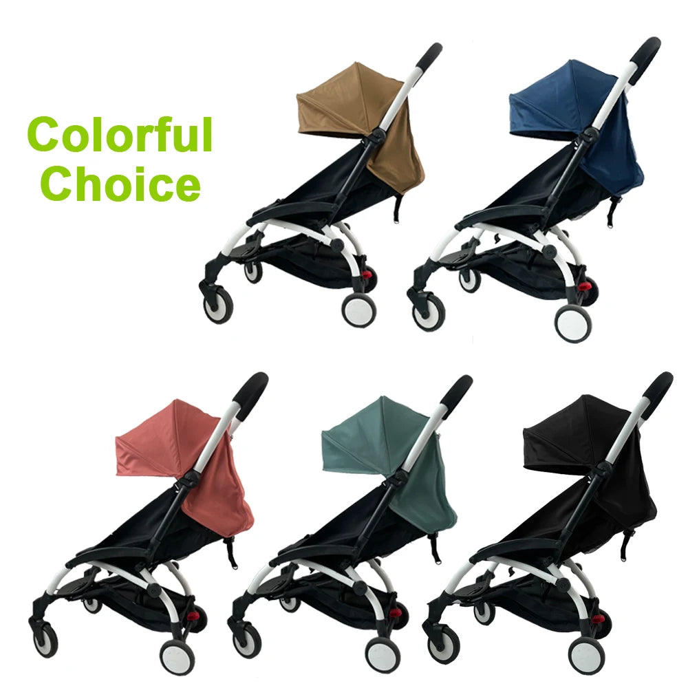 MomTan Stroller Replacement Colth Set For YOYO ,YOYO+ ,YOYO2 Strollers , Waterproof Double Lay 1:1 Original Fabric