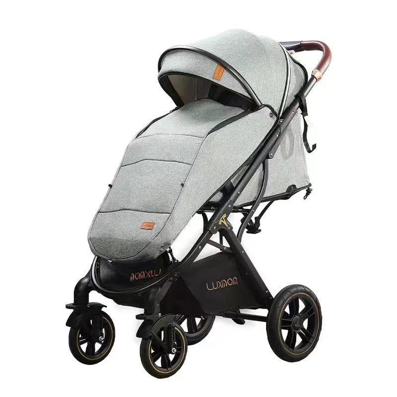 The Urban Luxe Stroller: Two-Way & One-Touch Fold