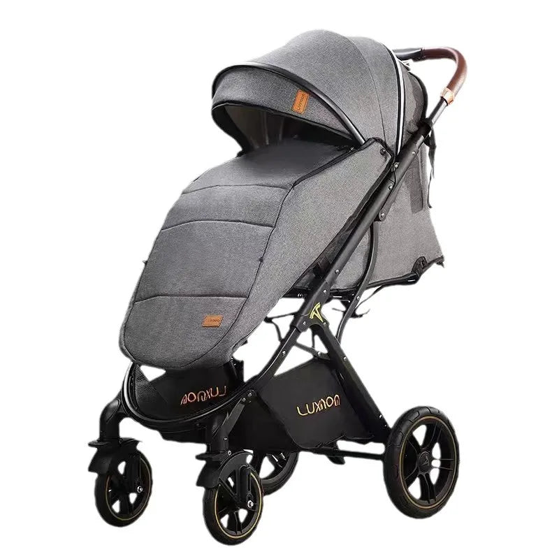 The Urban Luxe Stroller: Two-Way & One-Touch Fold
