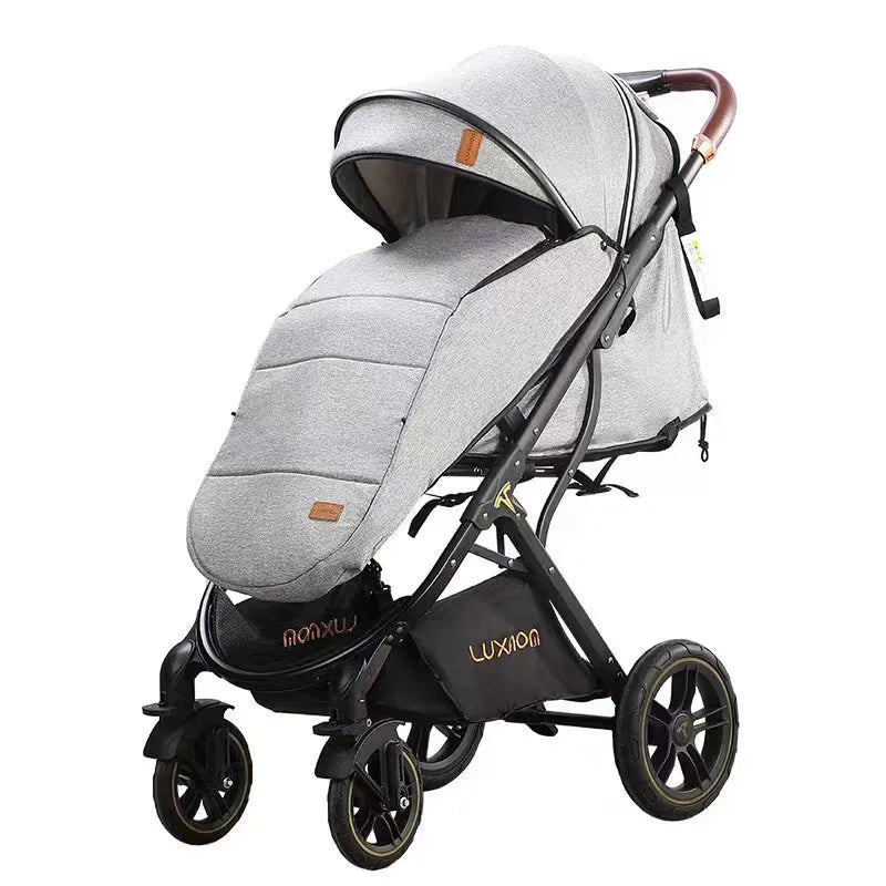 The Urban Luxe Stroller: Two-Way & One-Touch Fold