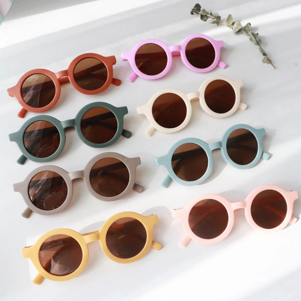 Cute baby sunglasses, children's sunglasses, baby's outdoor photography tool, sunglasses, hundred day photography props