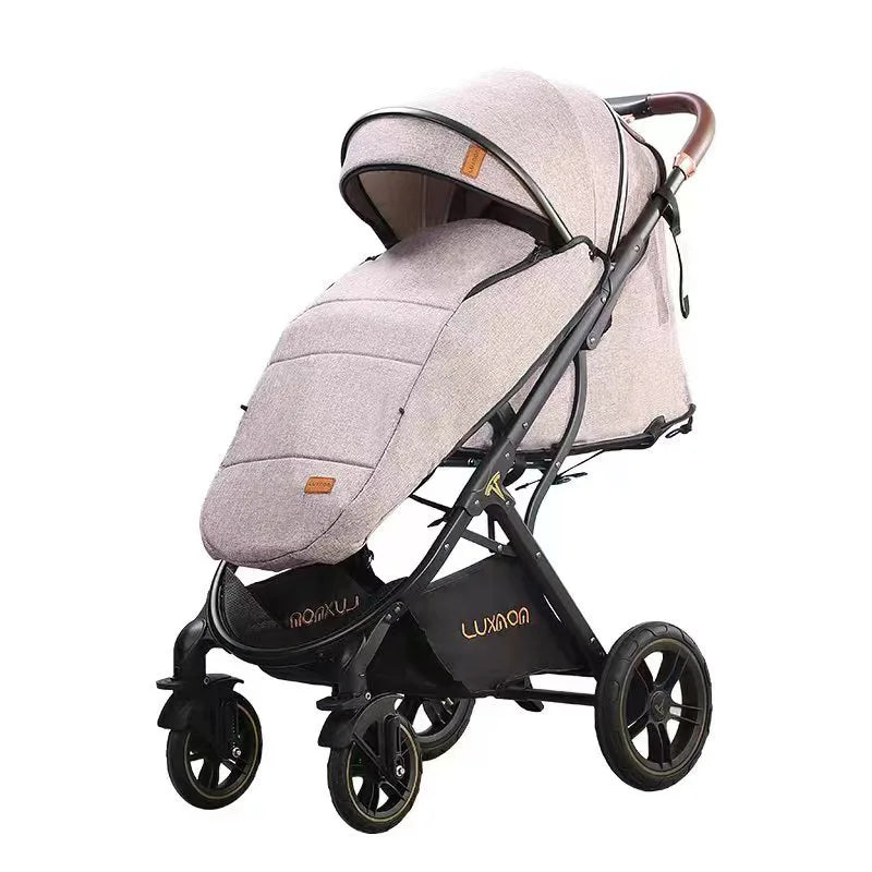 The Urban Luxe Stroller: Two-Way & One-Touch Fold